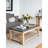 47.8X28x18.8" Coffee Table