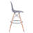 Azanae 27.6" Bar Stool with Wooden Legs-959445282