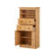 Vernita Solid Wood Freestanding Bathroom Cabinet-1287092419
