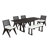 6 - Piece Extendable Dining Set-1806763458