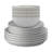 Elements Light Grey Coupe 12Pc Tableware Set-107506547