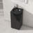 34" Freestanding Solid Surface Pedestal Bathroom Sink