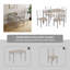 Adalat 4 - Person Dining Set-382871131-382871130