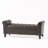 Flared Arm Storage Bench