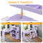  Table à manucure rotative réversible Kylan-180029327