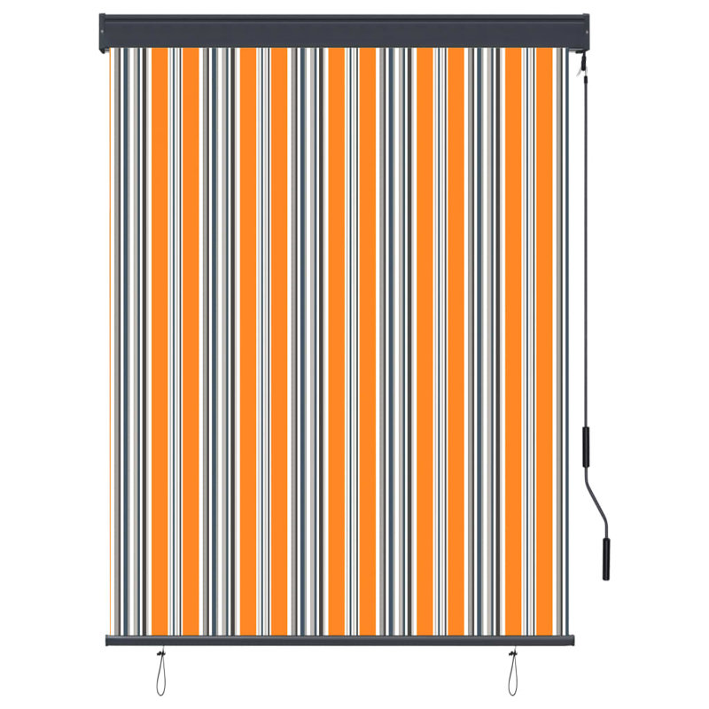 Outdoor Semi Sheer Roller Blind, 250 cm L x 120 cm W