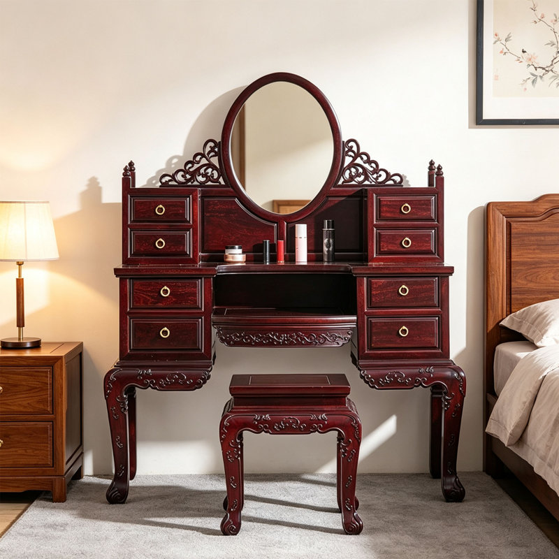 Coiffeuse haut de gamme de style chinois rétro