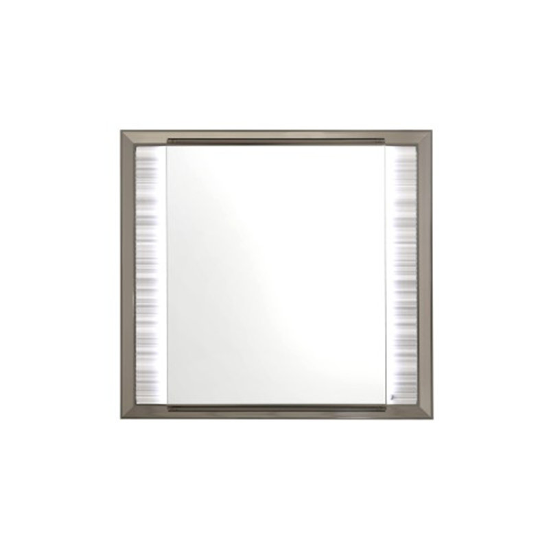 Étoile blanche avec miroir