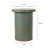 Patio Round Cement Side Table