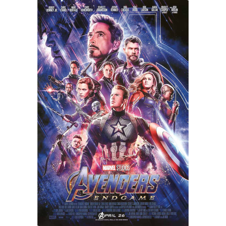 Avengers: Endgame Movie Poster Framed and Ready to Hang. -  Portugal