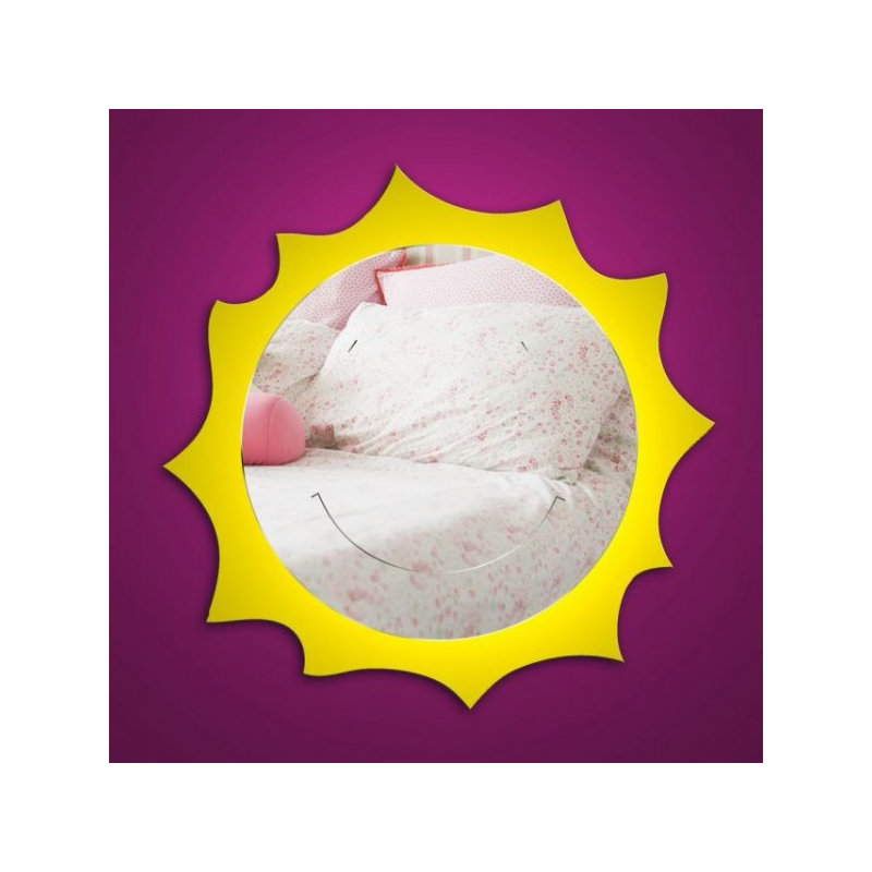 Flat Wall Mirror, 60 cm H x 60 cm W x 0.3 cm D