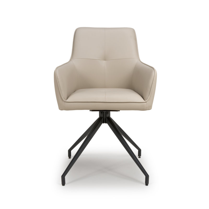 Huttonsville Upholstered Dining Chair, Taupe