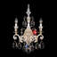 Renaissance 3 - Light Candle Wall Light-37554545-37554546