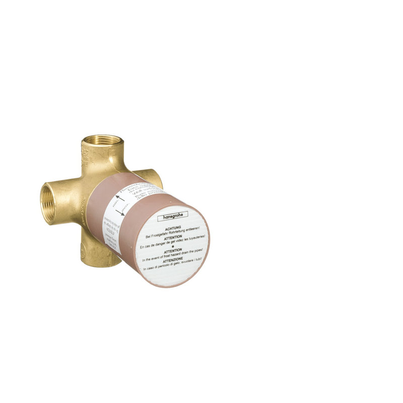 European Brass 3-Way Diverter Valve for Showers