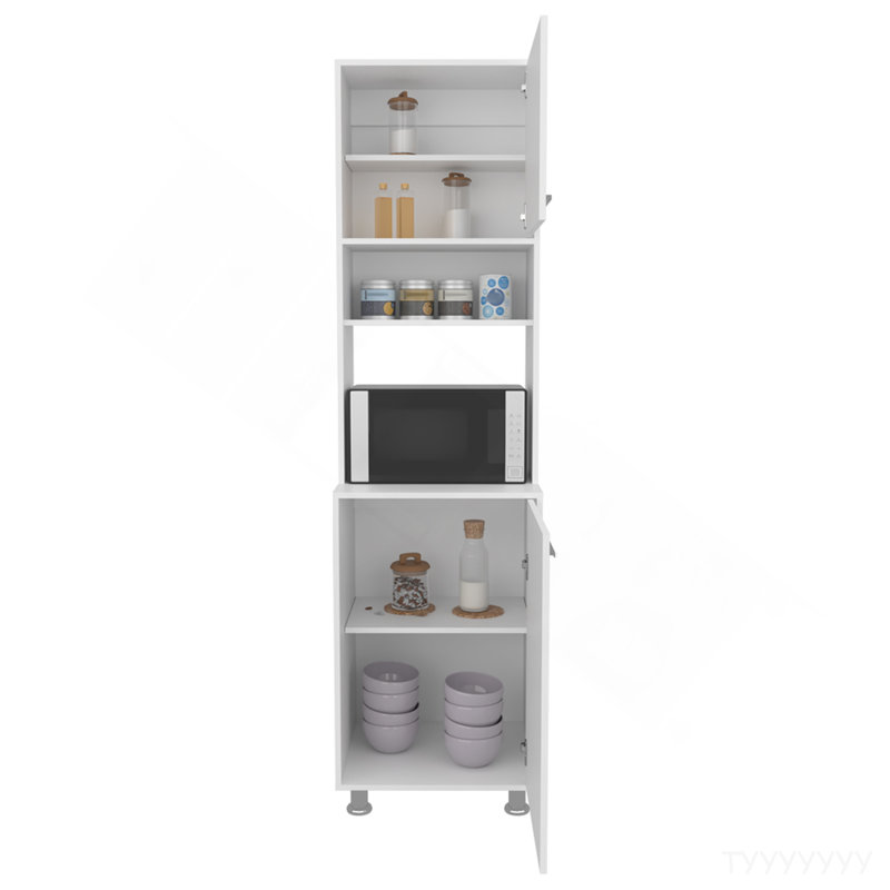 Cloudcroft Pantry, Kitchen, White
