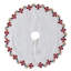 Candy Swirl Hand Beaded Tree Skirt
