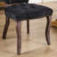 Chaise rembourrée en tissu French Vintage-1316172625