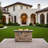42"Rectangular Concrete Propane Gas Fire Pit Table 50000 BTU