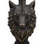 Table d'appoint tête de loup