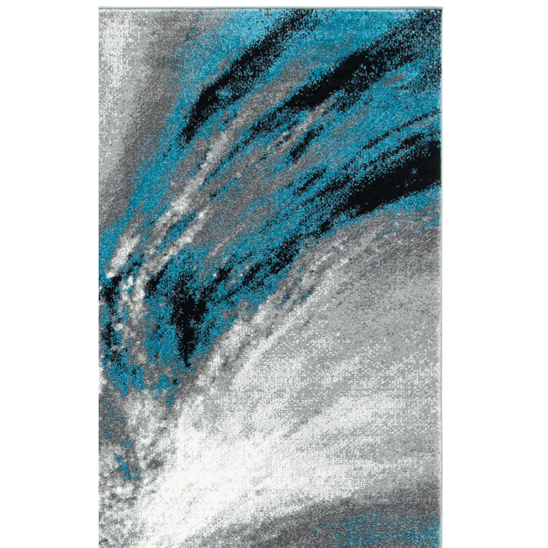 Donnovan Performance Abstract Rug, Rectangle 8' x 10'