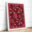 Pinecone Pattern Botanical - Framed Print-2138754194-2138754199
