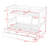 Twin Over Full Bunk Bed with Built-In Ladder-2131321294