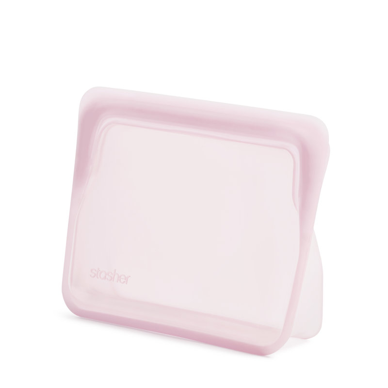 Stasher Stand-Up Bag Mini, Pink