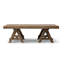 Table basse rectangulaire en tréteau Hawthorne-124434917