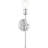 5 Wall Sconce with Steel Base - Modern Lighting Fixture.-2053587210
