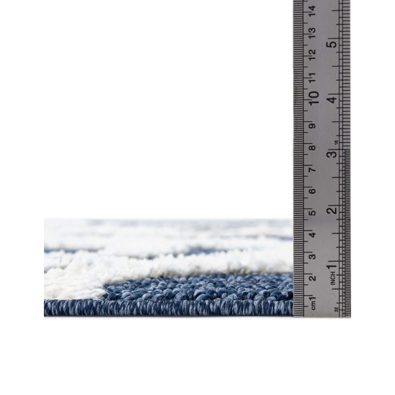 Dimko Abstract Indoor Rug, Square 7'10"