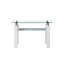 Console en panneau de fibres à densité moyenne, table de vestibule moderne-599926486
