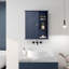 Armoire murale de salle de bain au-dessus de la toilette 24 po, armoire murale avec tablette réglable-589302106