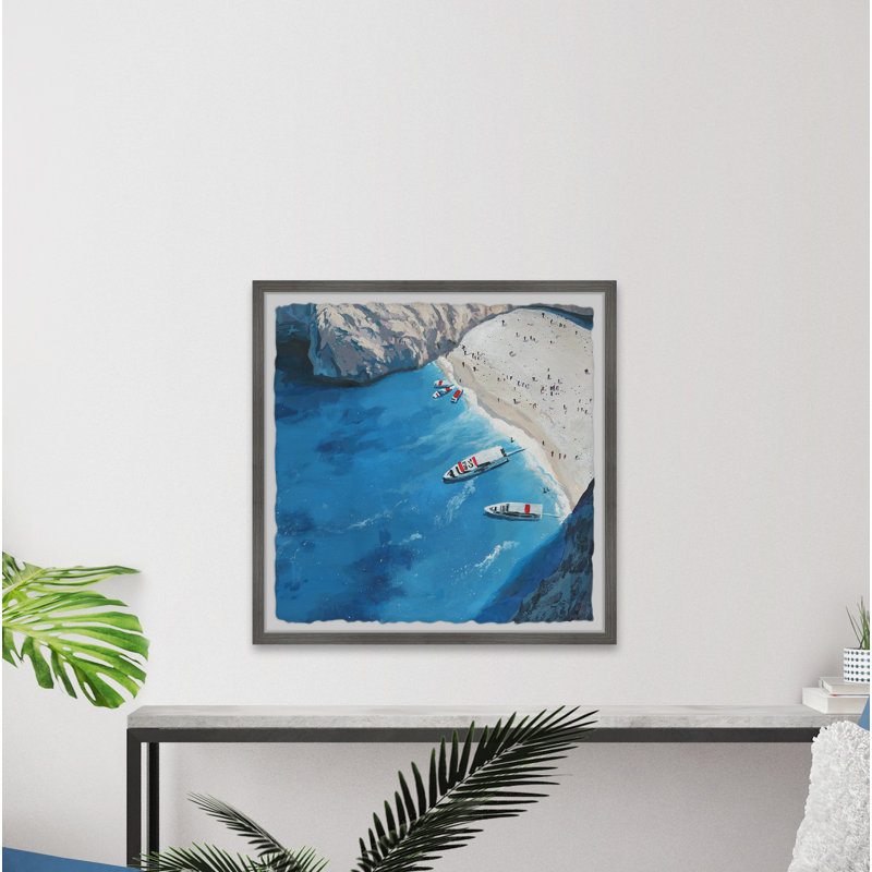 Single Picture Frame Painting, 51cm H x 51cm W