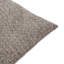 Aeiden Grey Square Throw Pillow Cover