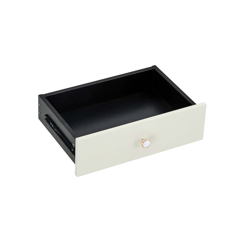 Commode 9 tiroirs, Noir