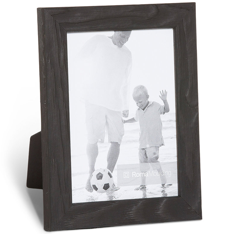 Cadre photo Arber, 4" x 6", Noir charbon