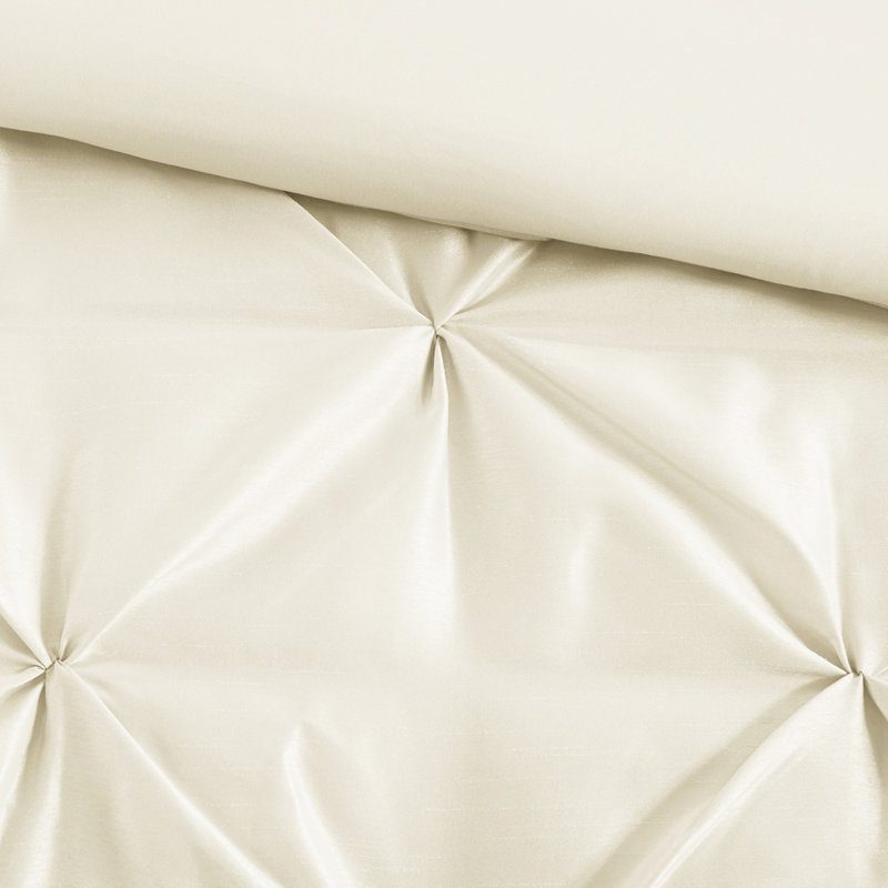 Édredon très grand - 7 pièces, style, rembourrage, coussin décoratif l 18 po x L 18 po, Ivoire ivoire
