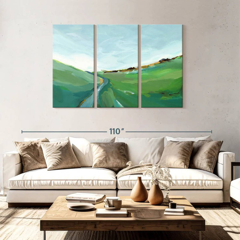 Alvord Emerald Hills, 48" H x 74" W
