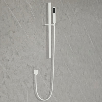 Handheld Shower With 28-Inch Slide Bar And 59-Inch Hose