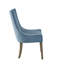 Chaise rembourrée en chenille 2, assise spacieuse, capacité de poids de 300 lb, complète la configuration de table de 2 chaises d'appoint élégantes, convient à la zone