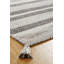 Canyon Cotton Striped Area Rug in Gray-176789161