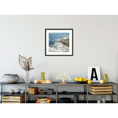The South Ledges Appledore by Childe Hassam -Framed Giclee Print