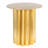 Greenpoint Pleated Metal Side Table-315813735
