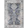 Tapis oriental bleu marine / brun clair Gittens