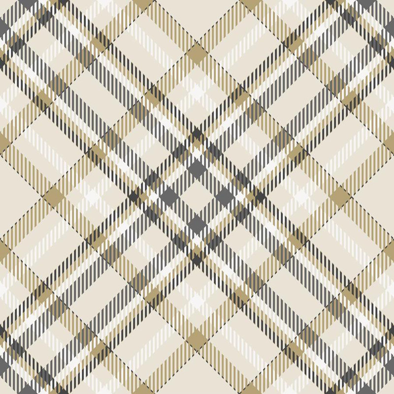 Vertical Plaid Peel & Stick Wallpaper N06229