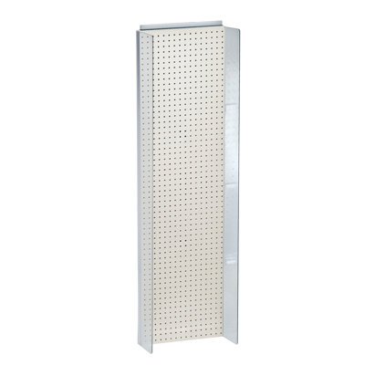 13.5"W x 60"H Pegboard Powerwing Display