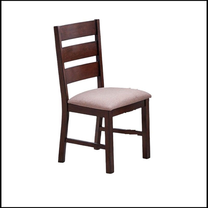 Ensemble de chaises de salle à manger 2 pièces Contemporary Contemporary Cherry