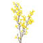 Brume artificielle de tiges de forsythia-1822222421