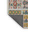 Tapis vert / bleu / rouge tissé à la machine-329814577