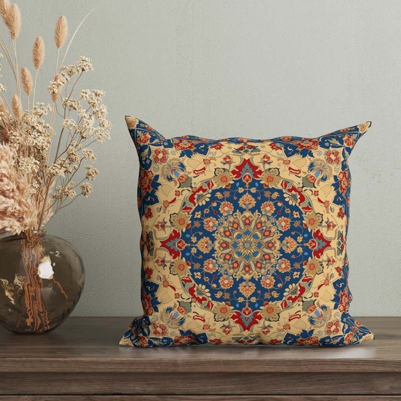 Housse de coussin Soraya Eastern Elegance, H 16 po x l 16 po